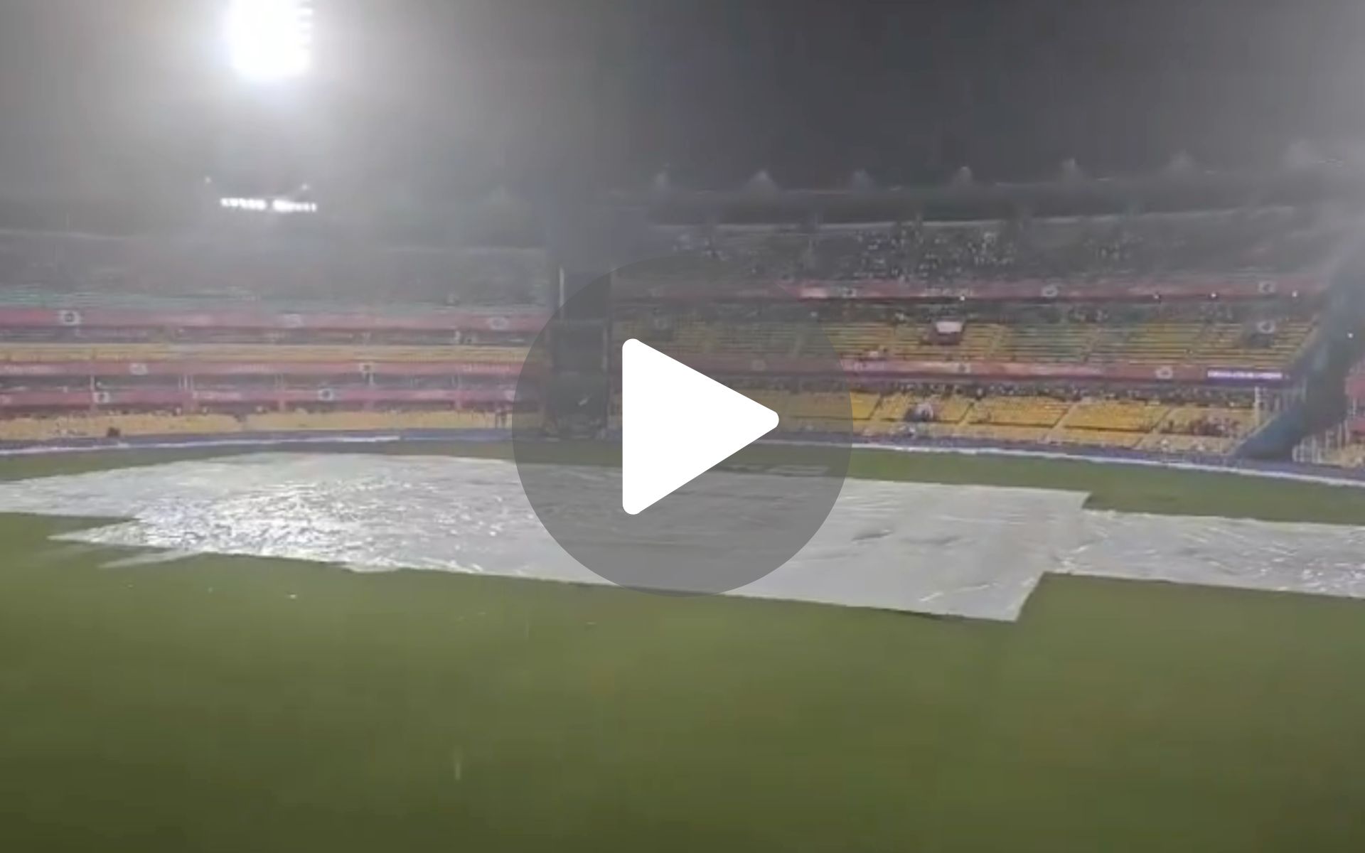 [Watch] Sanju Samson And Co In Trouble! RR Vs KKR To Be Called Off Due To Persistent Rain